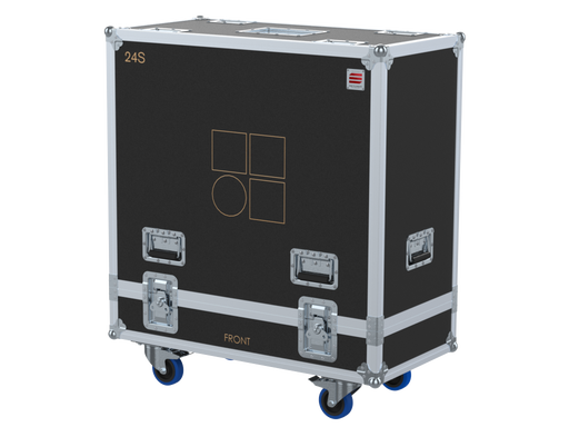 Santosom Cabinet Flight case PRO, 2x D&B 24S (Bracket ON)