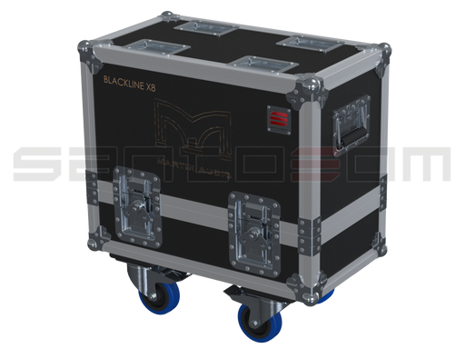 Santosom Cabinet Flight Case PRO, 2x Martin Audio Blackline X8
