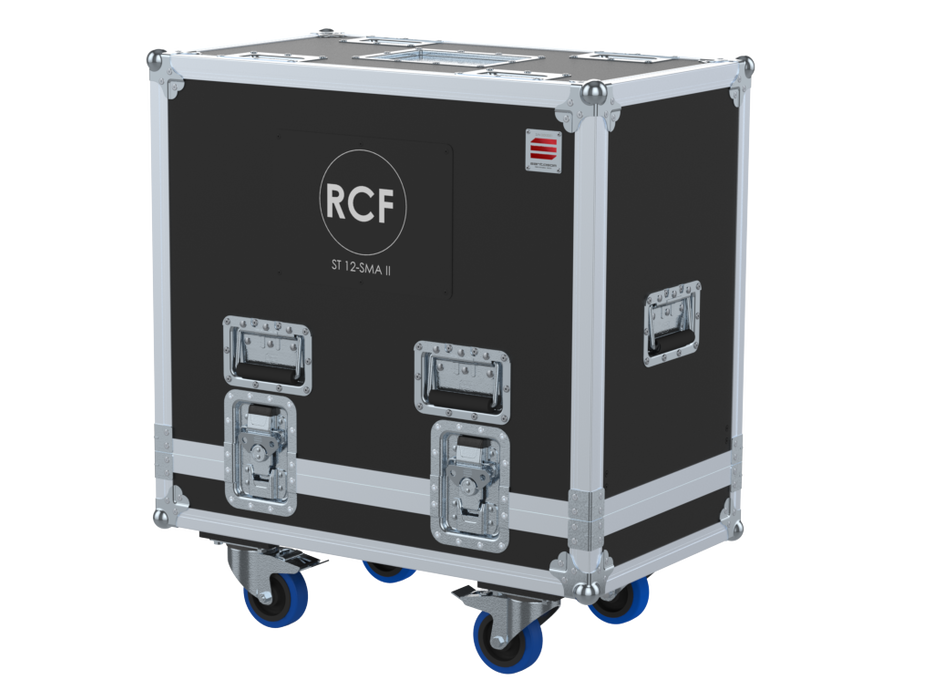 Santosom Cabinet Flight case, 2x RCF ST 12-SMA II