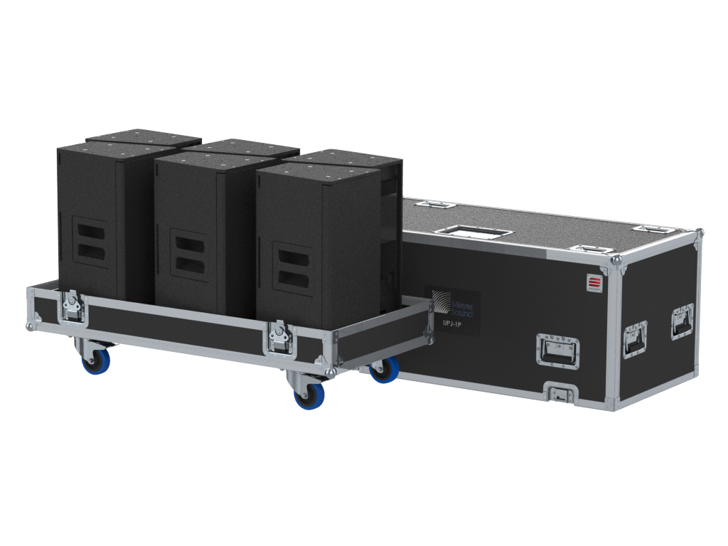 Santosom Cabinet Flight case PRO, 6x Meyer Sound UPJ-1P