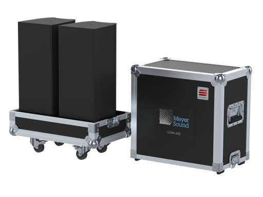 Santosom Cabinet Flight case PRO, 2x Meyer Sound Ultra-X20
