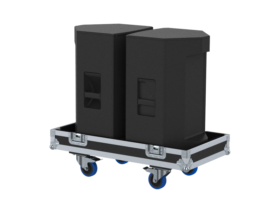 SANTOSOM Cabinet Flight case PRO, 2x Yamaha DZR12 / CZR12