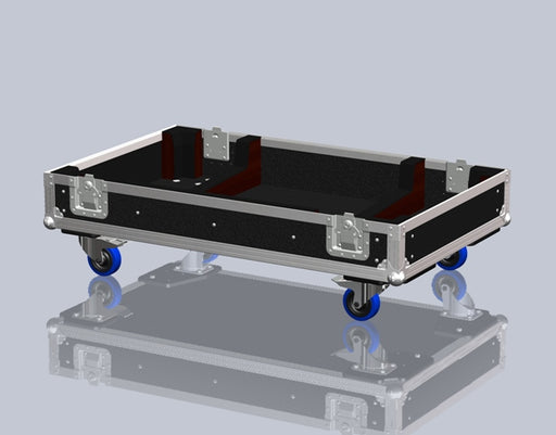 Santosom Cabinet Flight Case, 2x Electro-Voice XLC127-DVX + Frame