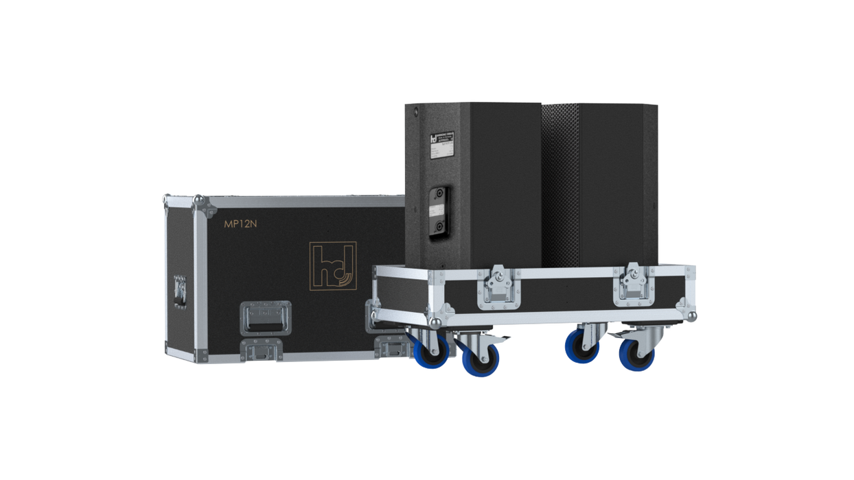 Santosom Cabinet Flight Case PRO, 2x HD MP12N