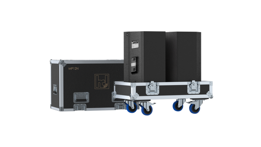 Santosom Cabinet Flight Case PRO, 2x HD MP12N