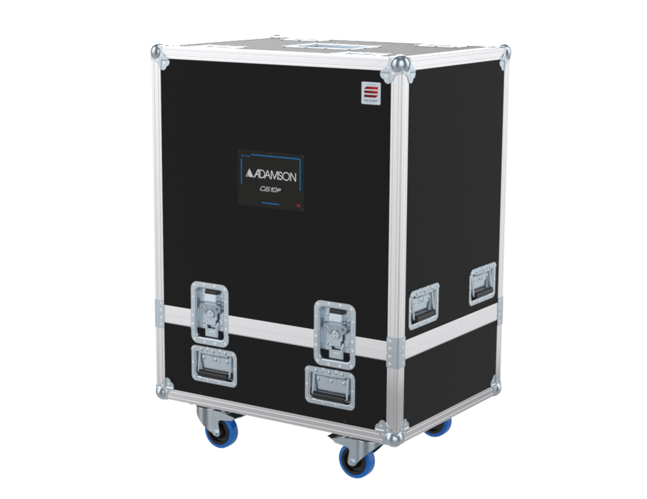Santosom Cabinet Flight case PRO, 2x Adamson CS10p