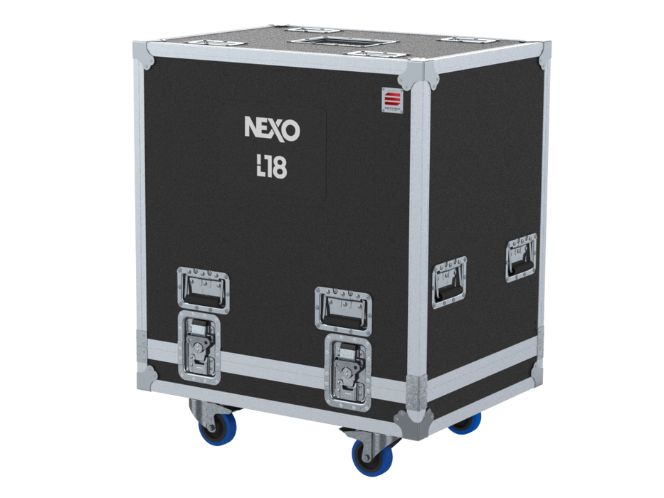 Santosom Cabinet Flight Case, Nexo SUB L18
