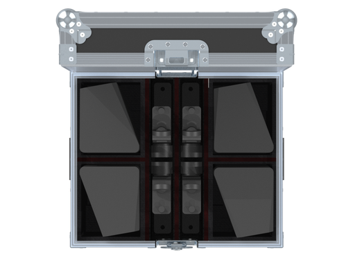Santosom Cabinet Flight case PRO, 4x D&B 44S
