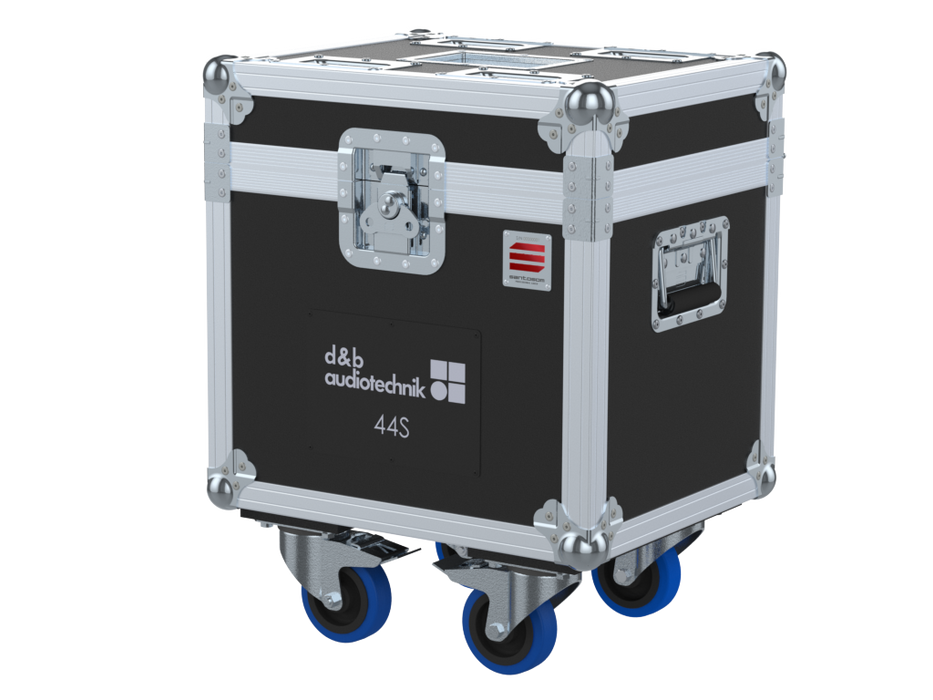 Santosom Cabinet Flight case PRO, 4x D&B 44S