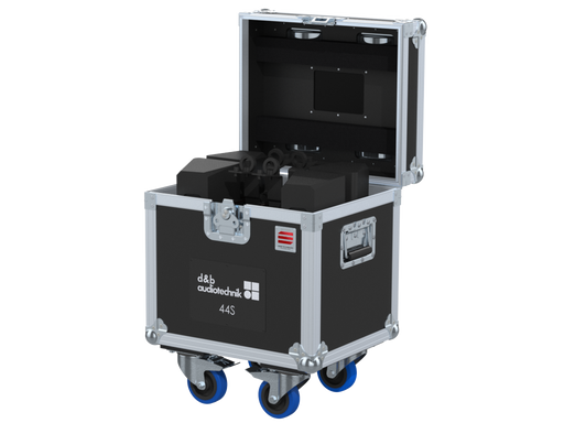 Santosom Cabinet Flight case PRO, 4x D&B 44S