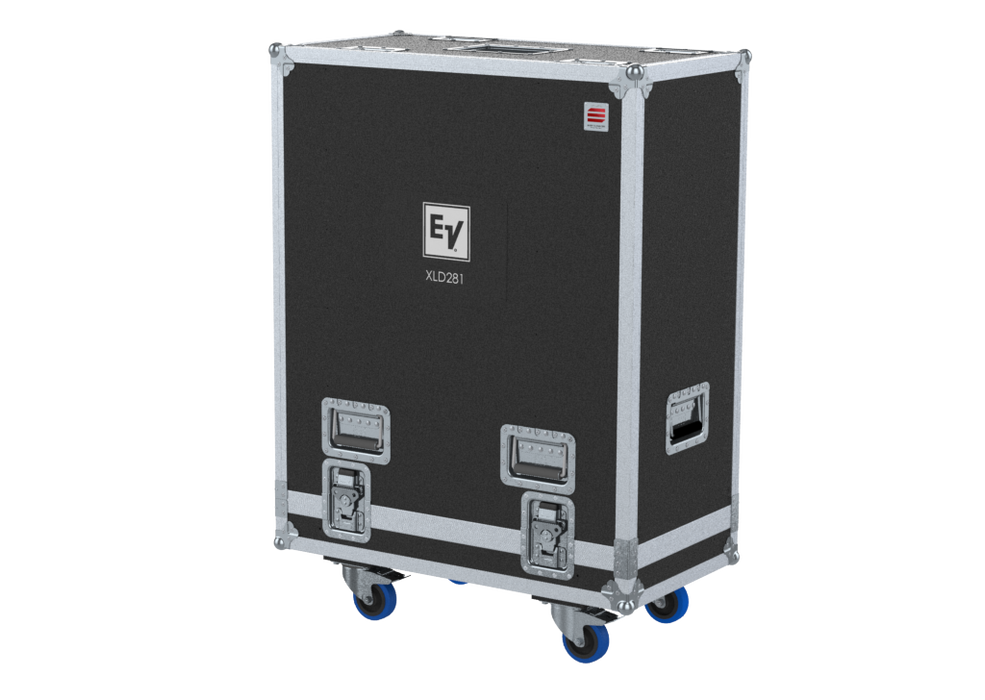 Santosom Cabinet Flight case PRO, 4x Top Electro-Voice XLD281