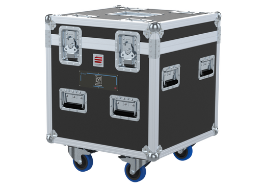 Santosom Cabinet Flight case PRO, 4x Martin Audio Blackline X8