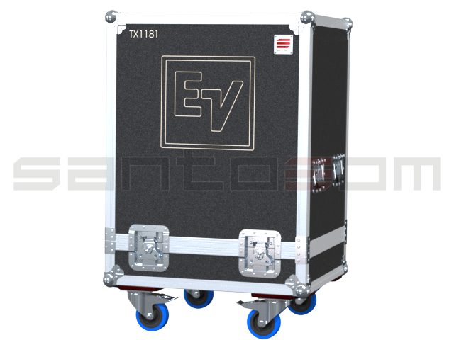 Santosom Cabinet Flight Case, Electro-Voice TX1181, 508x591x770