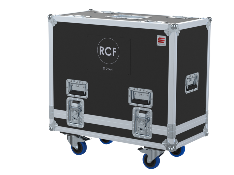 Santosom Cabinet Flight case PRO, 2x RCF TT 22A-II