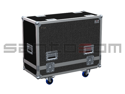 Santosom Cabinet Flight Case, 2x Master Audio - P15A