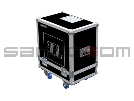 Santosom Cabinet Flight case PRO, 2x JBL STX 812-M