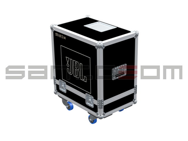 Santosom Cabinet Flight case PRO, 2x JBL STX 812-M