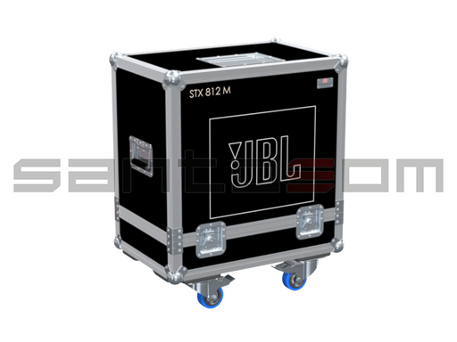 Santosom Cabinet Flight case PRO, 2x JBL STX 812-M