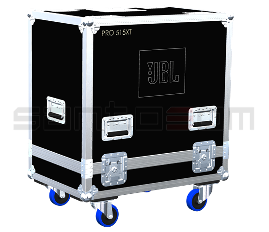 Santosom Cabinet Flight case PRO, 2x JBL PRO 515XT