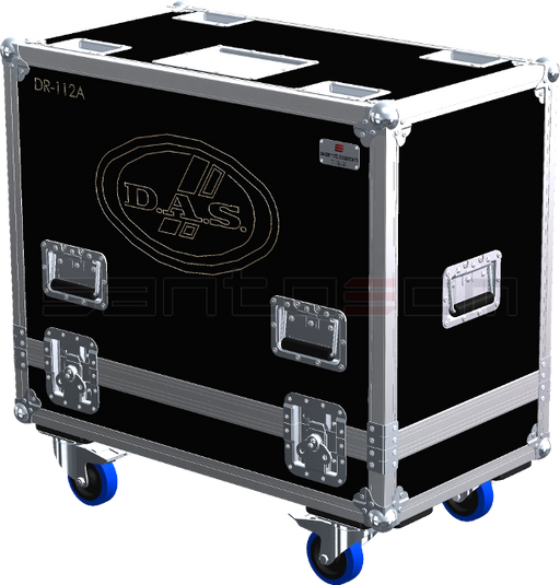 Santosom Cabinet Flight case, 2x DAS DR-112A