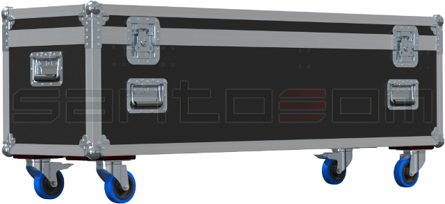 SANTOSOM Cabinet Flight case PRO, 2x LD Systems Maui® 11