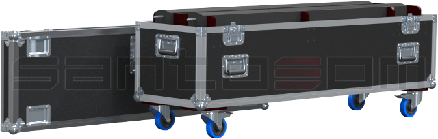 SANTOSOM Cabinet Flight case PRO, 2x LD Systems Maui® 11