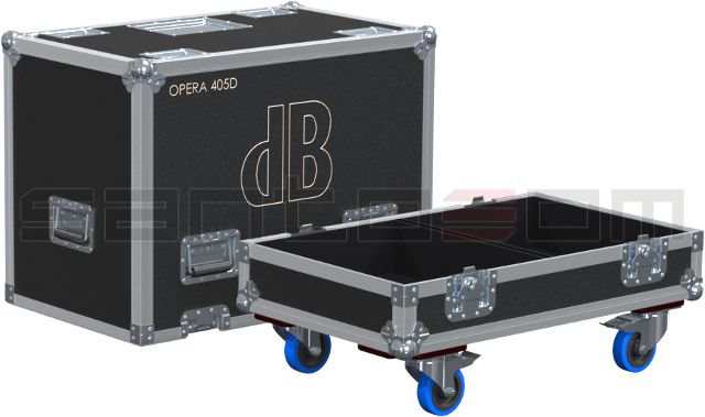Santosom Cabinet Flight Case, 2x DB Technologies Opera 405D