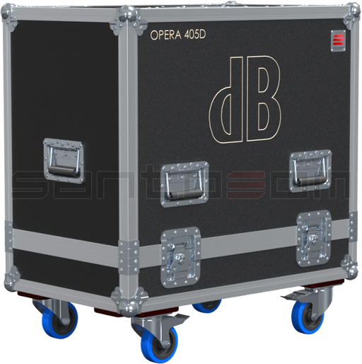 Santosom Cabinet Flight Case, 2x DB Technologies Opera 405D
