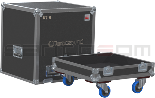 Santosom Cabinet Flight Case, Turbosound iQ18