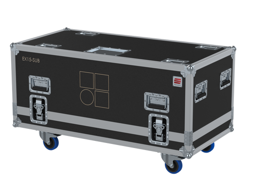 Santosom Cabinet Flight case PRO, 2x D&B E15X SUB