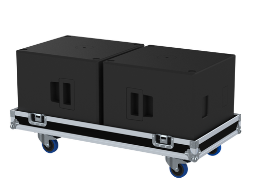 Santosom Cabinet Flight case PRO, 2x D&B E15X SUB