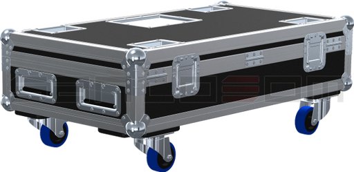 Santosom Cabinet Flight case, 2x FBT Vertus CLA 604A + Acess.