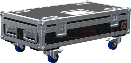 Santosom Cabinet Flight case, 2x FBT Vertus CLA 604A + Acess.