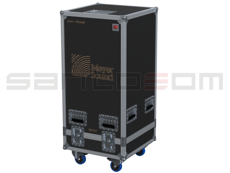 Santosom Cabinet Flight Case 5x Meyer Sound Lina + Bumper
