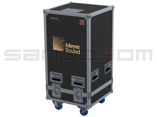 Santosom Cabinet Flight Case PRO, 2x Meyer Sound 750-LFC