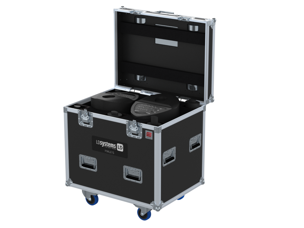 SANTOSOM Cabinet Flight case PRO, 2x LD System MAUI® 5