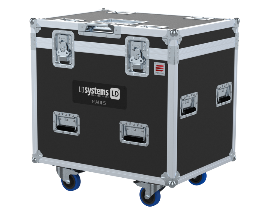 SANTOSOM Cabinet Flight case PRO, 2x LD System MAUI® 5