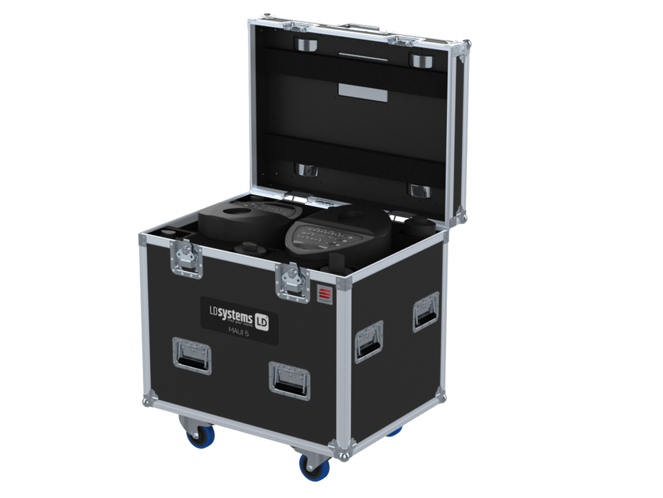 SANTOSOM Cabinet Flight case PRO, 2x LD System MAUI® 5