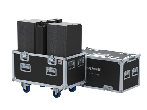 SANTOSOM Cabinet Flight case PRO, 2x LD Systems Maui® 11 G2