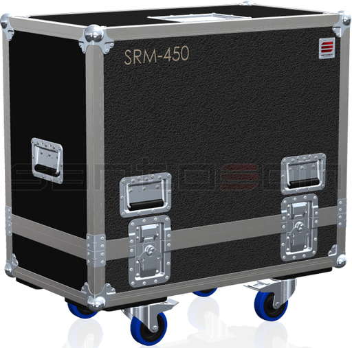 Santosom Cabinet Flight case PRO, 2 Mackie SRM 450