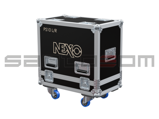 Santosom Cabinet Flight case PRO, 2x Nexo PS10