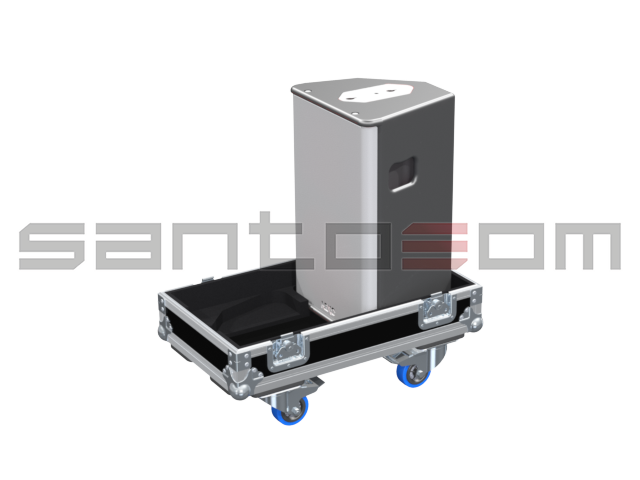 Santosom Cabinet Flight case PRO, 2x Nexo PS10