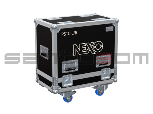 Santosom Cabinet Flight case PRO, 2x Nexo PS10