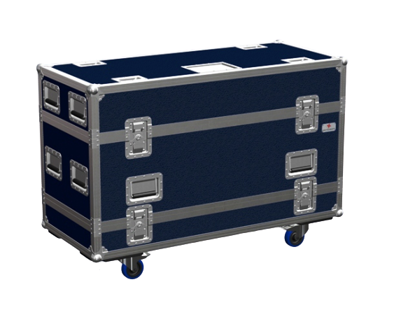 Santosom Cabinet Flight Case PRO, 8x Nexo GEO S