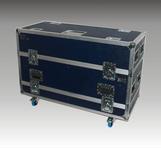Santosom Cabinet Flight Case PRO, 8x Nexo GEO S