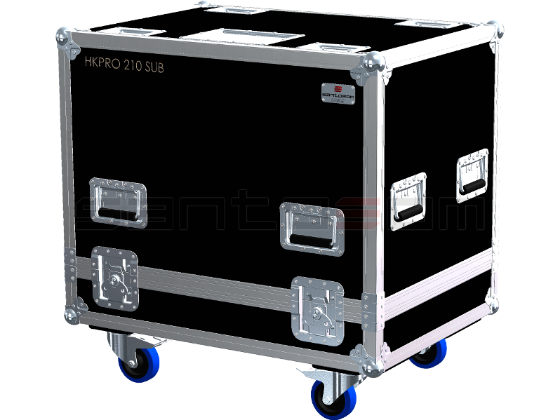 Santosom Cabinet Flight case, 2x HK PR:O 210 SUB