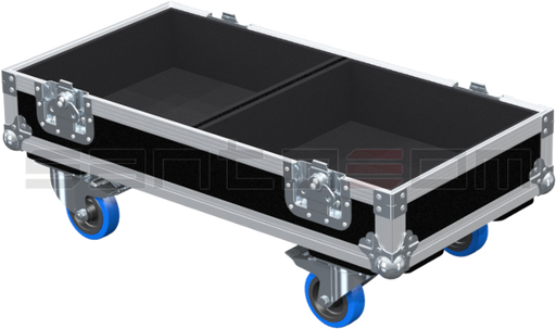 Santosom Cabinet Flight Case Pro, 2x DB Technologies Flexsys F12