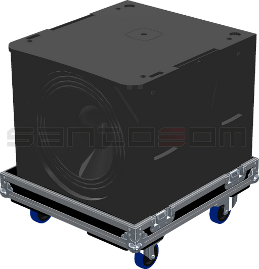 Santosom Cabinet Flight case, QSC KLA 181