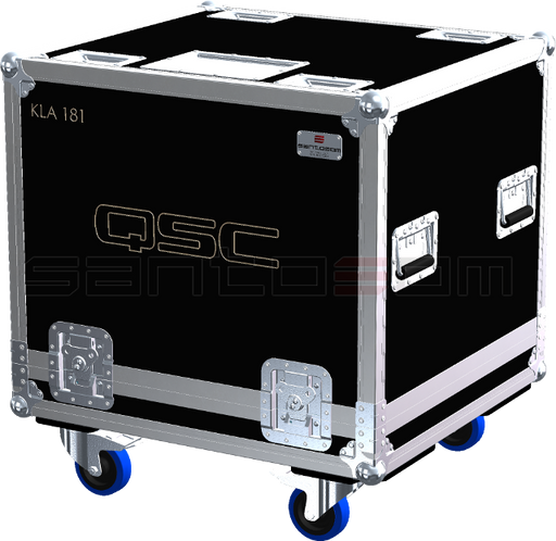 Santosom Cabinet Flight case, QSC KLA 181