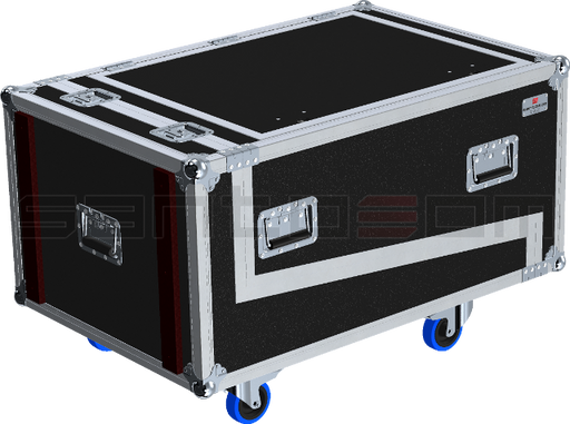 Santosom Cabinet Flight Case STD, 4x DB Technologies DVA T4/T8 + DRK 20M